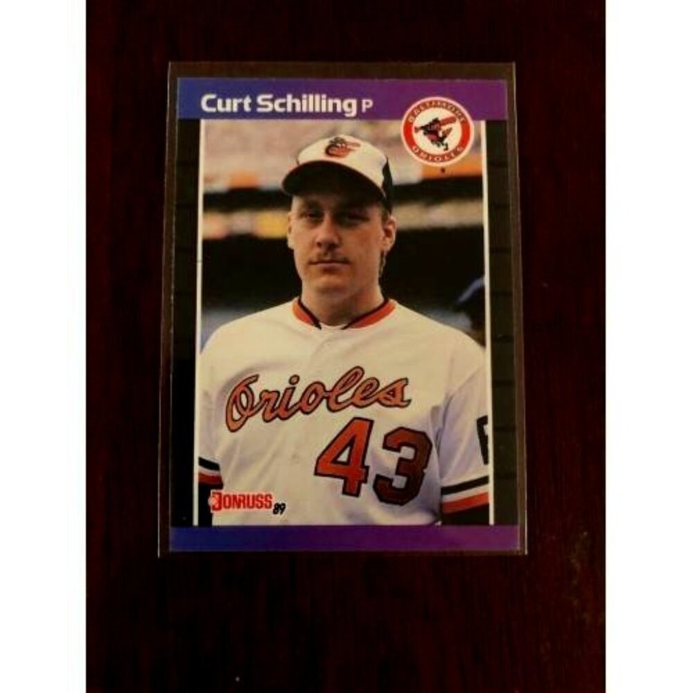 1989 Donruss #635 Curt Schilling Orioles RC (032) - Picture 1 of 2